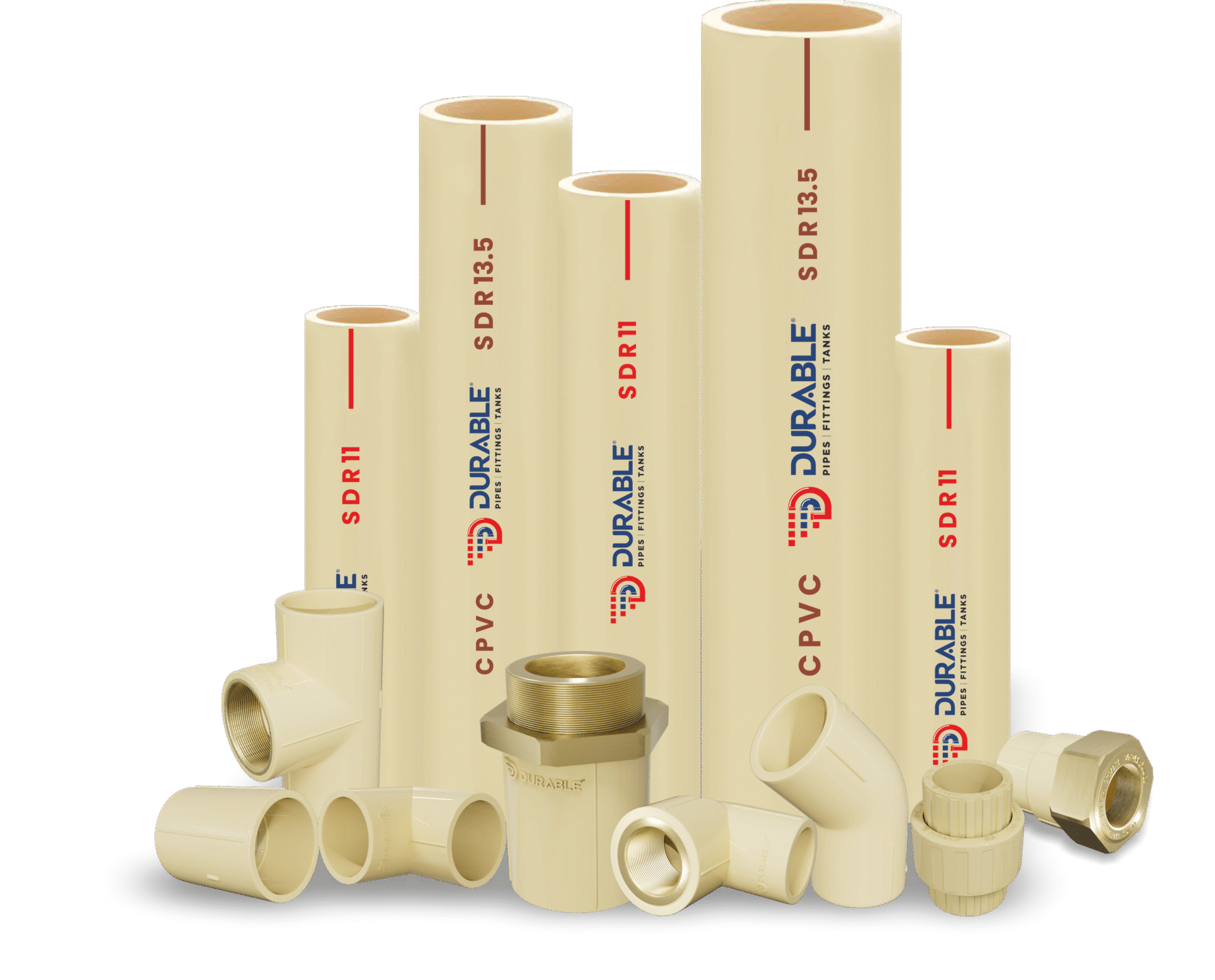 CPVC Pipes & Fittings - Durable Pipes